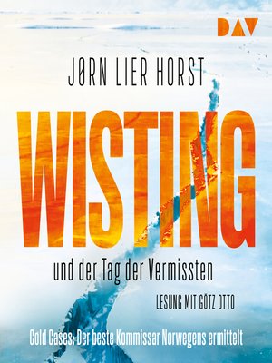 cover image of Wisting und der Tag der Vermissten--Cold Cases 1